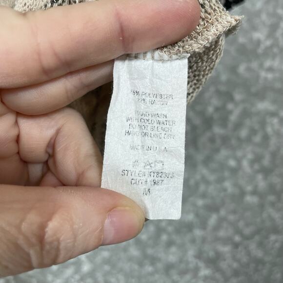 Blue Buttercup Leopard Print Oversized Knit Top - Size Medium - Snake - Mobwife - Picture 7 of 8